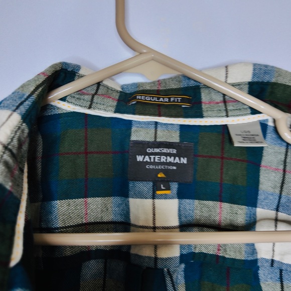 Quicksilver Waterman Collection Flannel Shirt - Picture 5 of 5